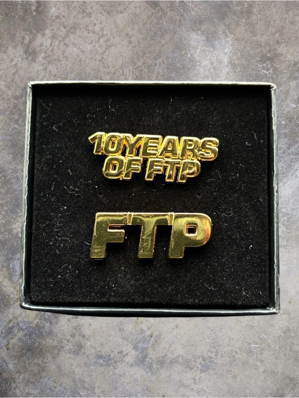 FTP 10 Year Anniversary Pin Set